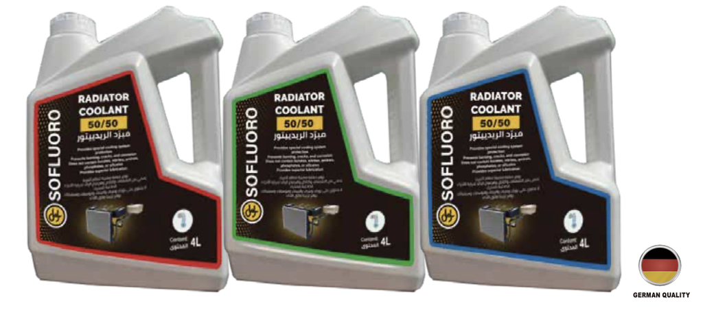 Radiator Coolant Blue 4LTR